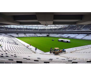 campo besiktas realizzato con tappeto erboso in rotoli Paradello