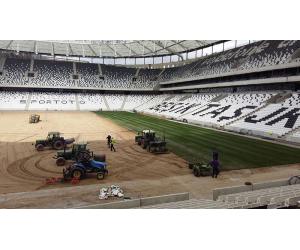posa tappeto erboso per campi sportivi per Besiktas Vodafone Arena