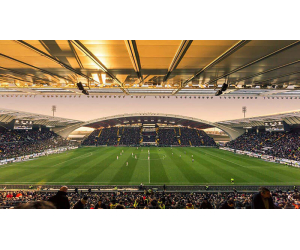 tappeto erboso realizzato da paradello per campo udinese calcio